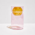 Balance Vase - Pink & Amber