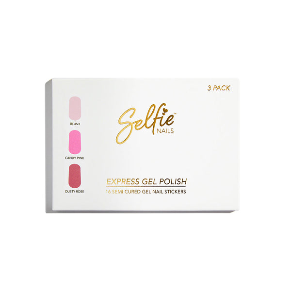 Blush Gel Polish Set - 3 Pack