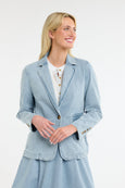 Denim Blazer ice blue