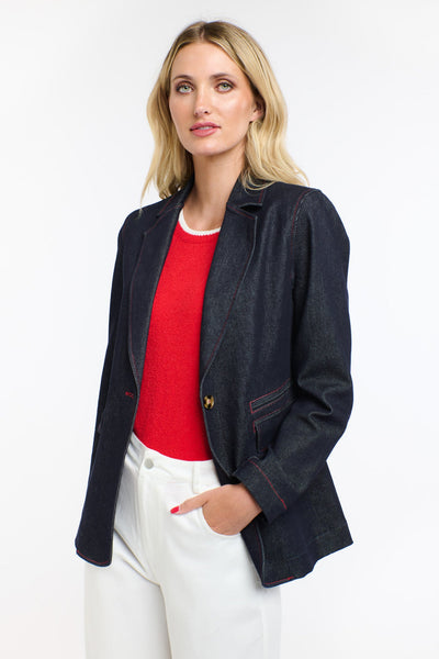 Dark Denim Blazer