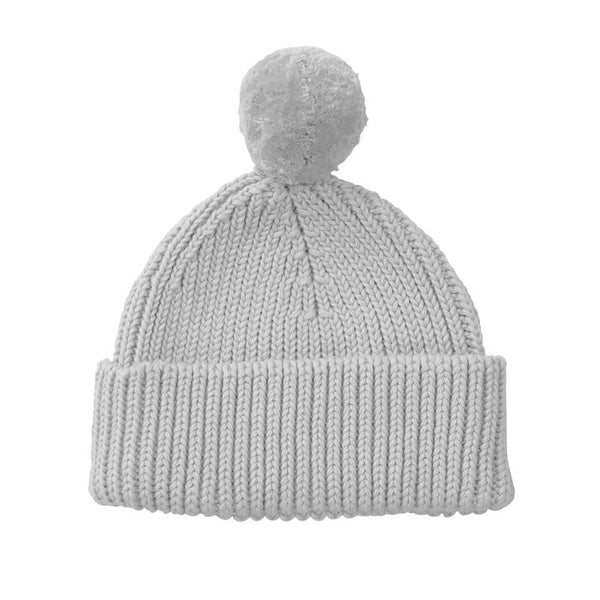 Peppi Rib Knit Hat- Grey