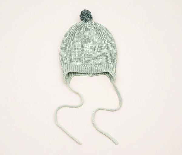 Huggie Pom Pom Knit - Sage