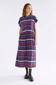 Landau Dress - Riga Stripe