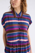 Landau Dress - Riga Stripe