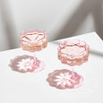 Wave Coupe- set of 2 pink