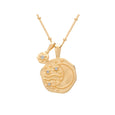 Night Sky Pendant 18 kt Gold Plated