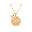Ocean Dreamer Pendant - 18 kt Gold Plate