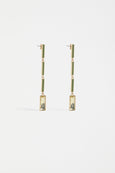 Lval Long drop Earrings