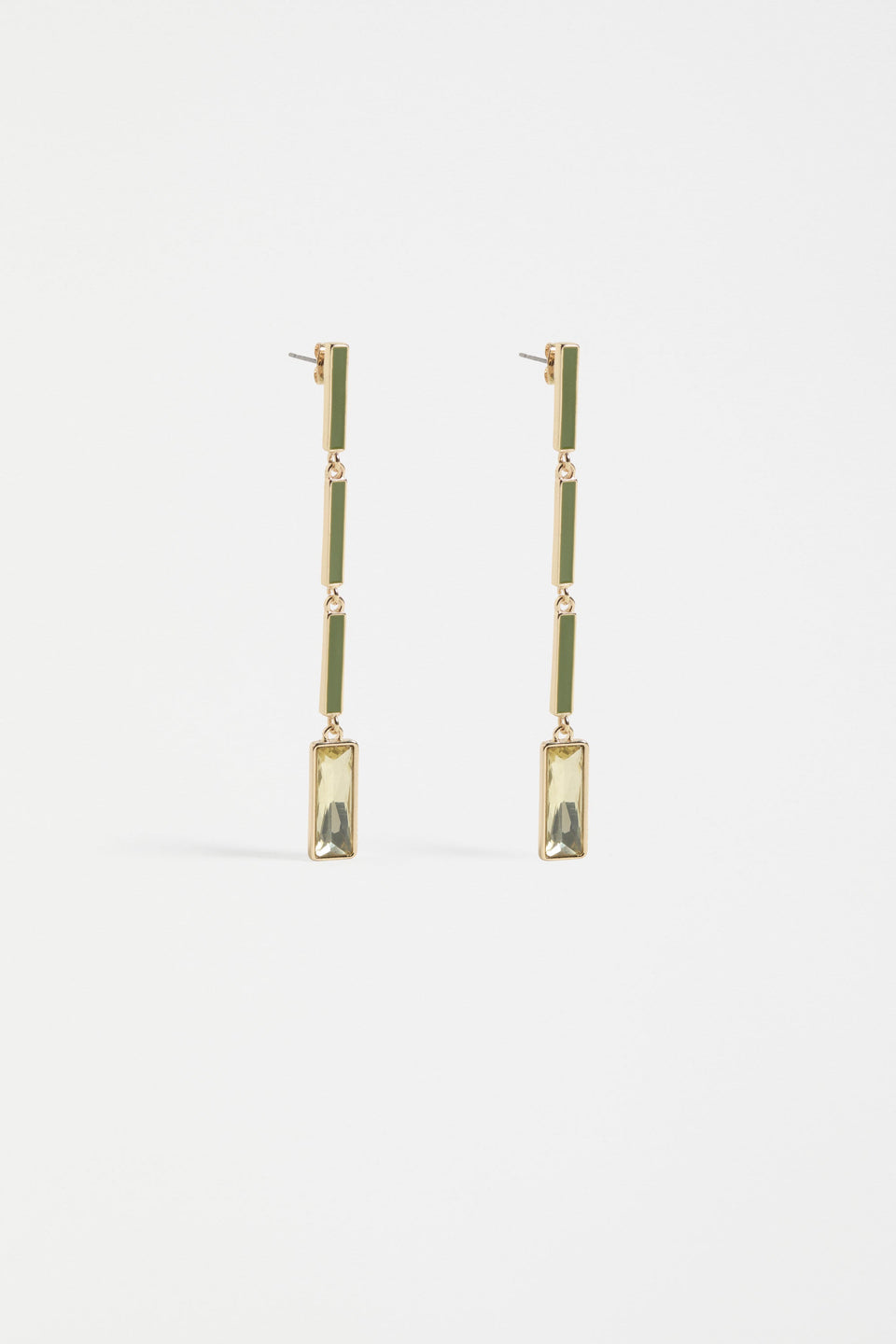 Lval Long drop Earrings