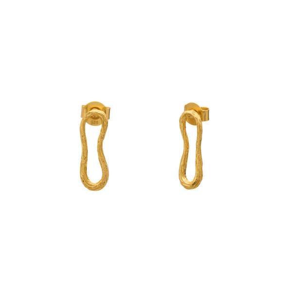 Eterna Earrings - 18 kt Gold Plate
