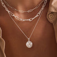 Gemini Necklace - Stirling Silver