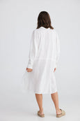 Hayman Overshirt - white modal