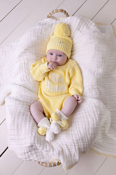 Little Honey - Knit Romper