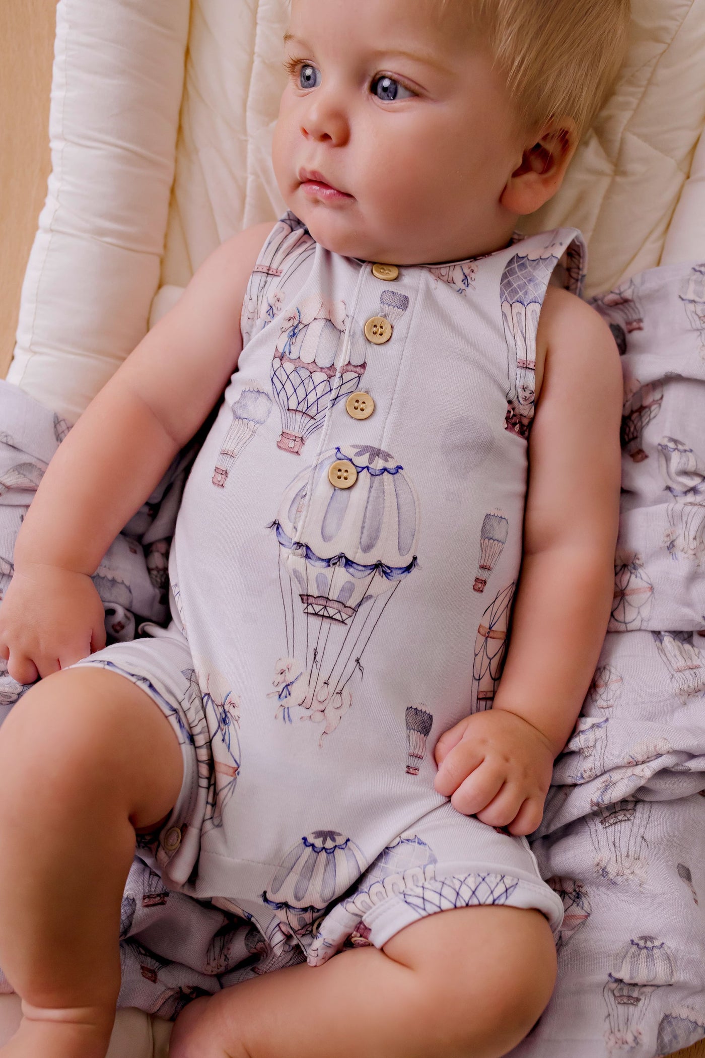 Dreamy sheep - Sleeveless Romper