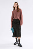 Agna Pattern Sweater - Rosewood