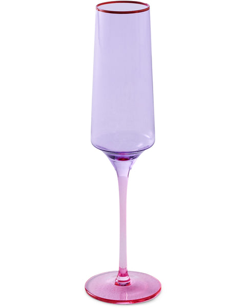 Lilac Colour Block Champagne