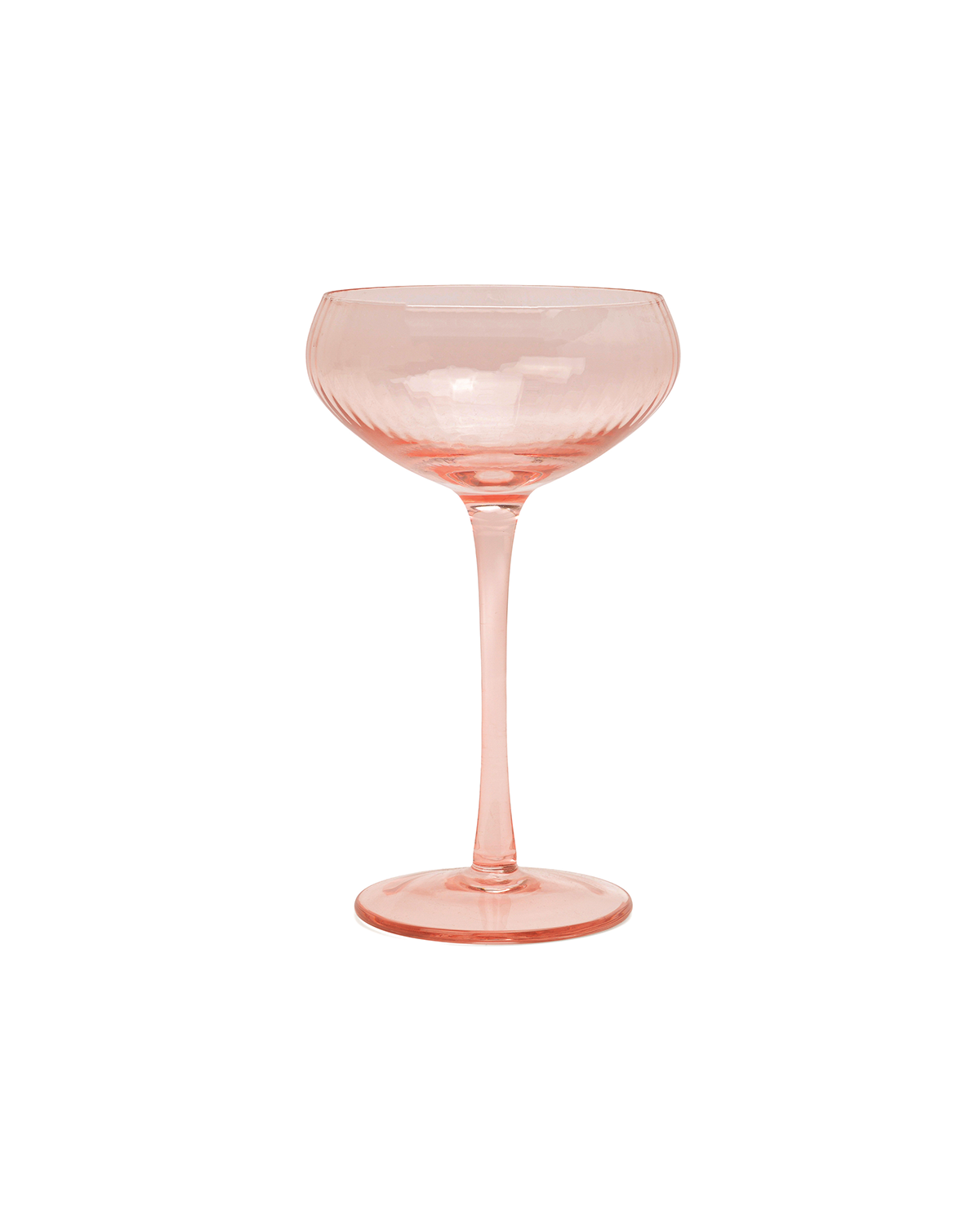 Lou Coupe Glass Set 2 - Blush