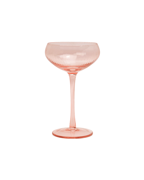 Lou Coupe Glass Set 2 - Blush