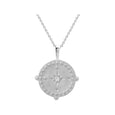 Pendant Disk Necklace - Sterling