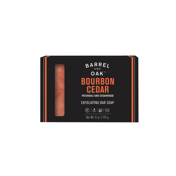 Exfoliating Soap - Bourbon and Cedar