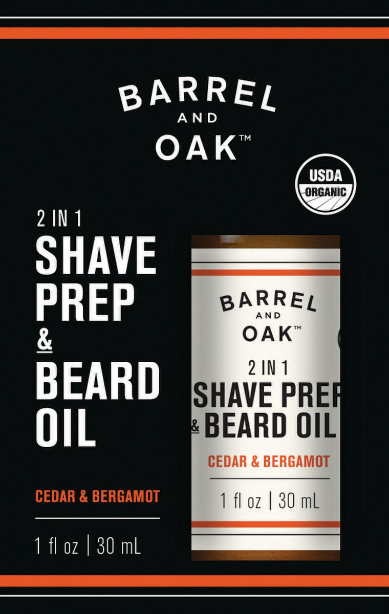 Shave Prep & Beard Oil
