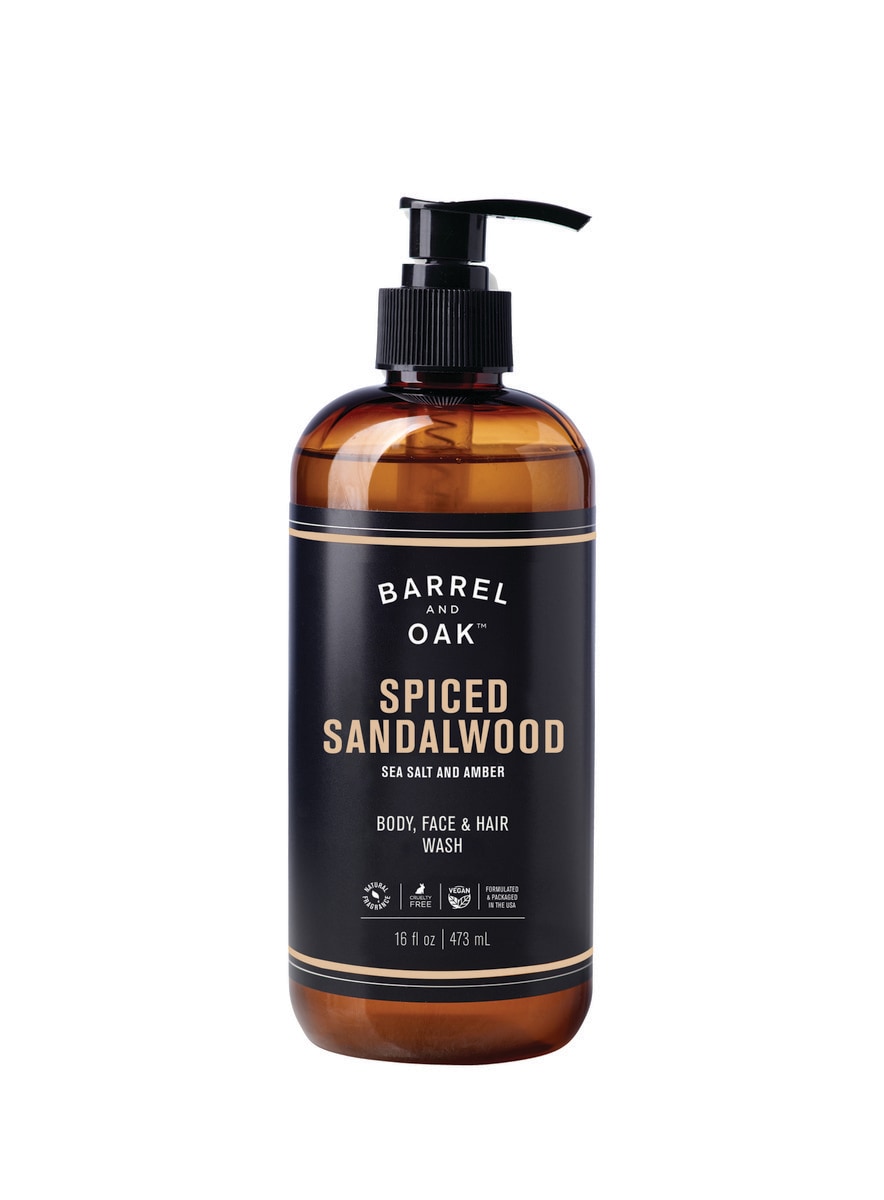 Spiced Sandalwood - Body, Face & Hair Wash