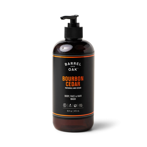 Bourbon Cedar - Body, Face and Hair Wash