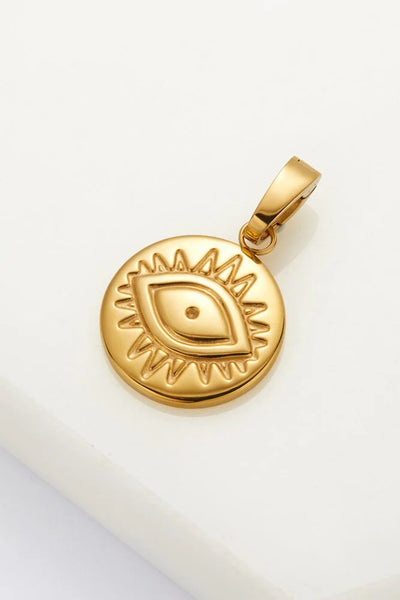 Gold Evil Eye Charm