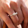 Riviera Double Pearl Ring - Sterling
