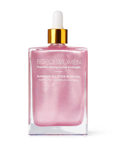 Summer Solstice Body Oil Ltd Edition - Pink Shimmer