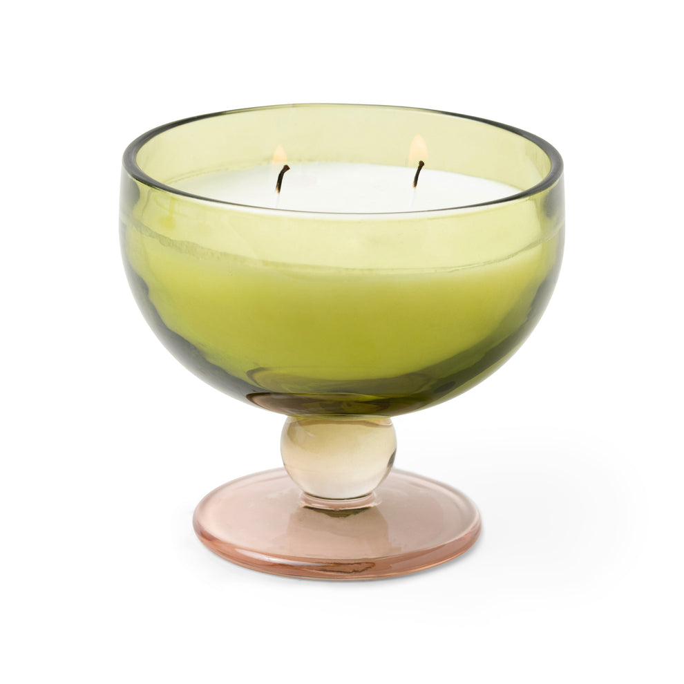 Candle Goblet - Misted Lime