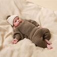 Organic Knit Jumper - Chestnut