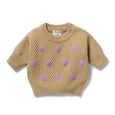Oat and Mulberry Knit Jumper