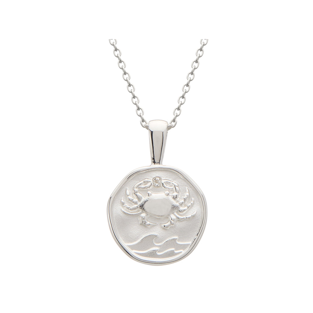 Cancer Necklace - Sterling Silver