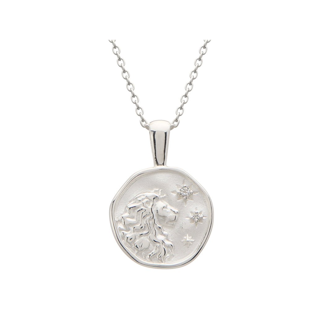 Leo Necklace - Stirling Silver