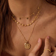 Grace Choker - 18kt Gold Plate`