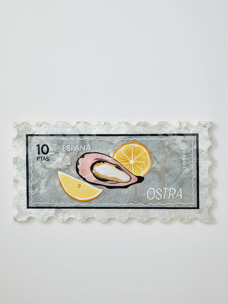 Oyster Stamp Tile