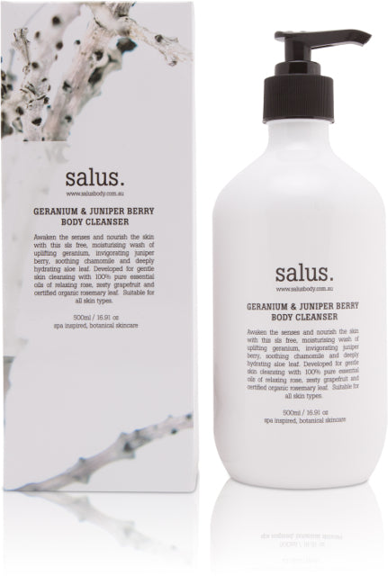 Geranium and Jumiper body cleanser-Body care-Salus-Phoenix and the Turtle