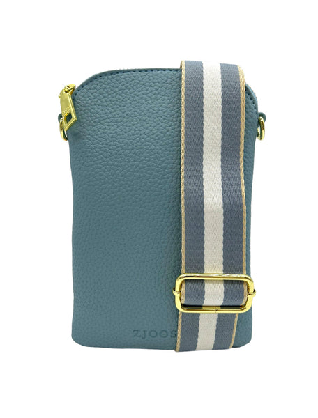 Wanderer Cross Body Bag - Dusty Blue